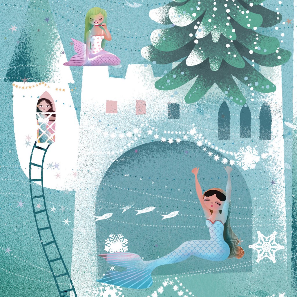 Mermaids in winter
