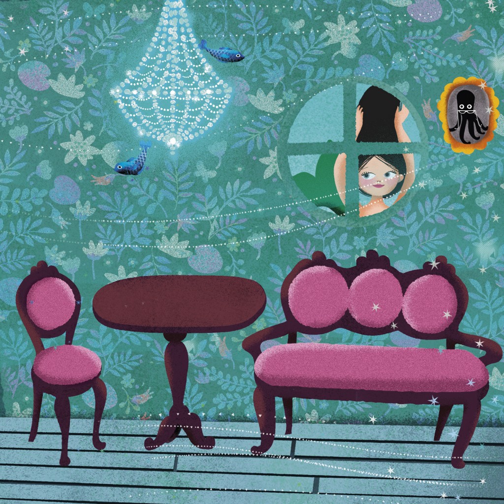 Cabin in the old shipwreck