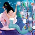 Mermaid Christmas card